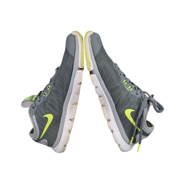 Nike Shoes Womens 8 Athletic Trainer Flex Supreme TR 4 Running Active Grey Green - Picture 9 of 13